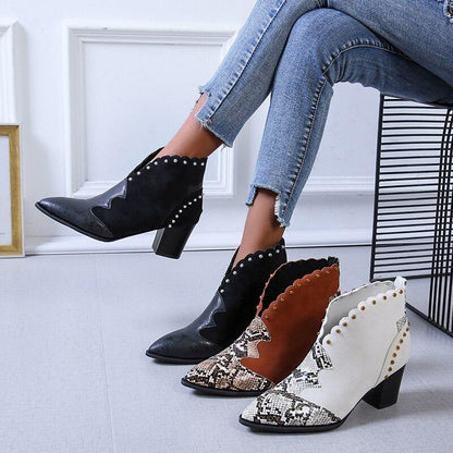 Chic Orthopedic Boots with Unique Design