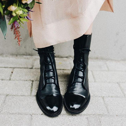 Classic Orthopedic Boots with Timeless Style