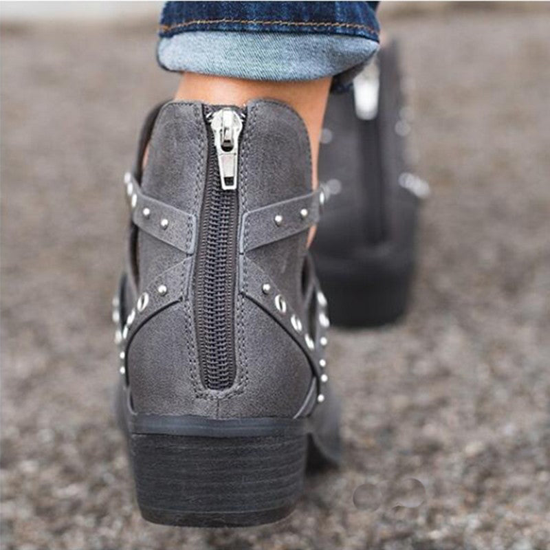 Chic Orthopedic Boots with Unique Design