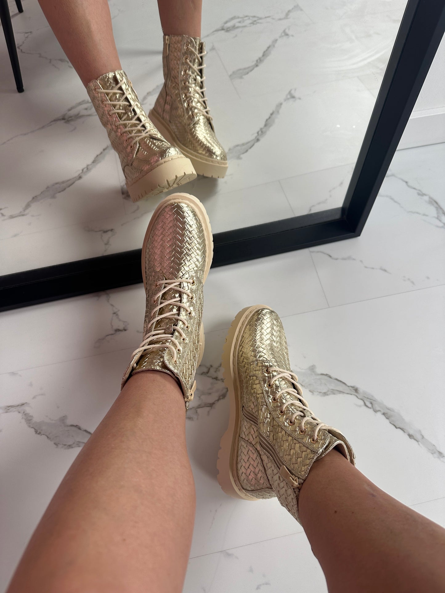 Vintage Inspired Orthopedic Boots