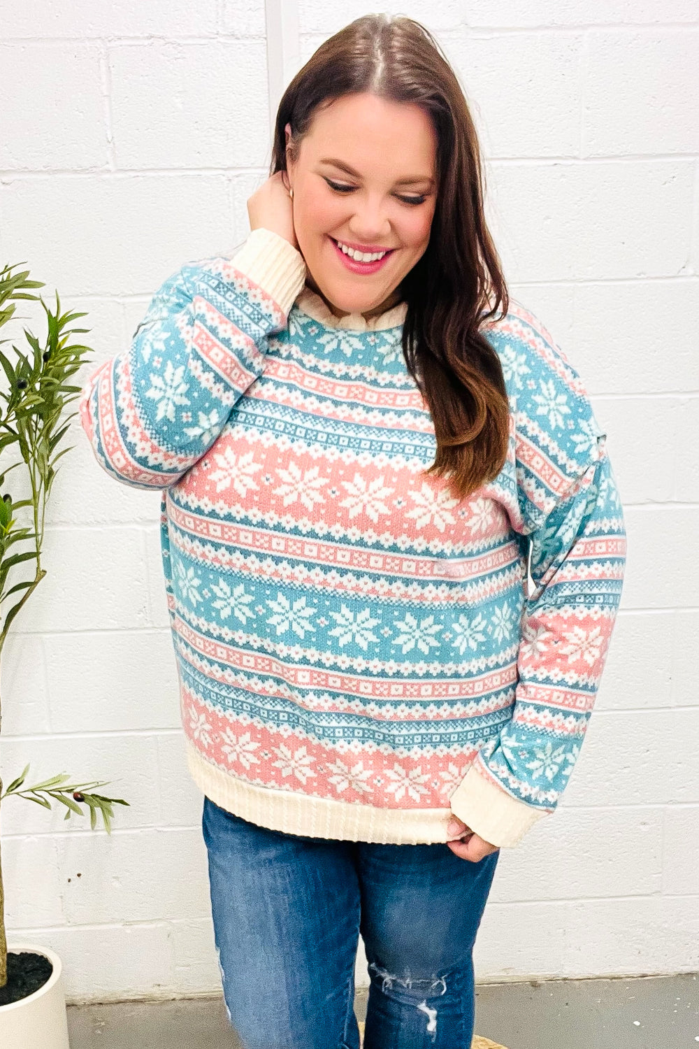 Gracefully Designed Sweater