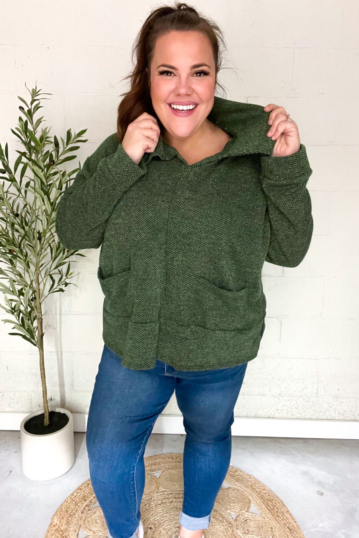 Gracefully Designed Sweater