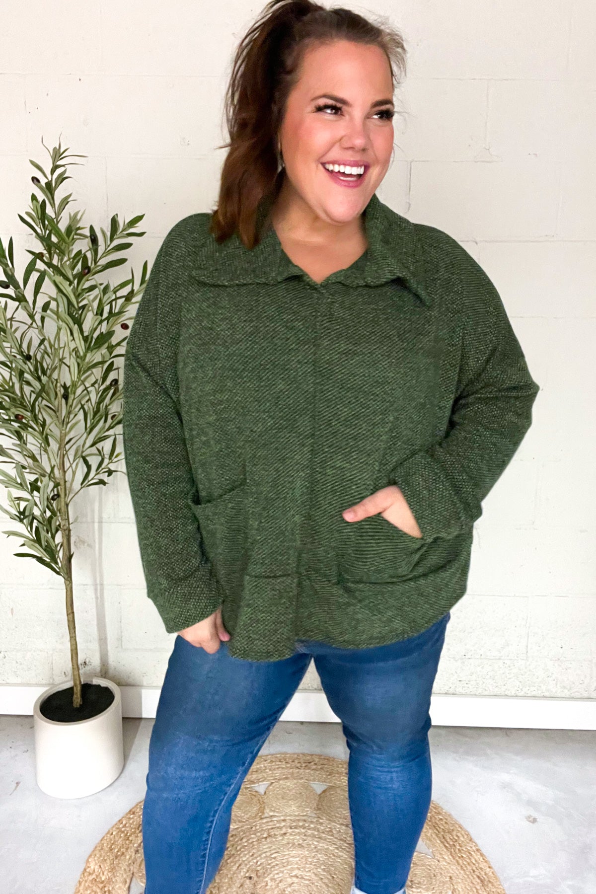 Gracefully Designed Sweater