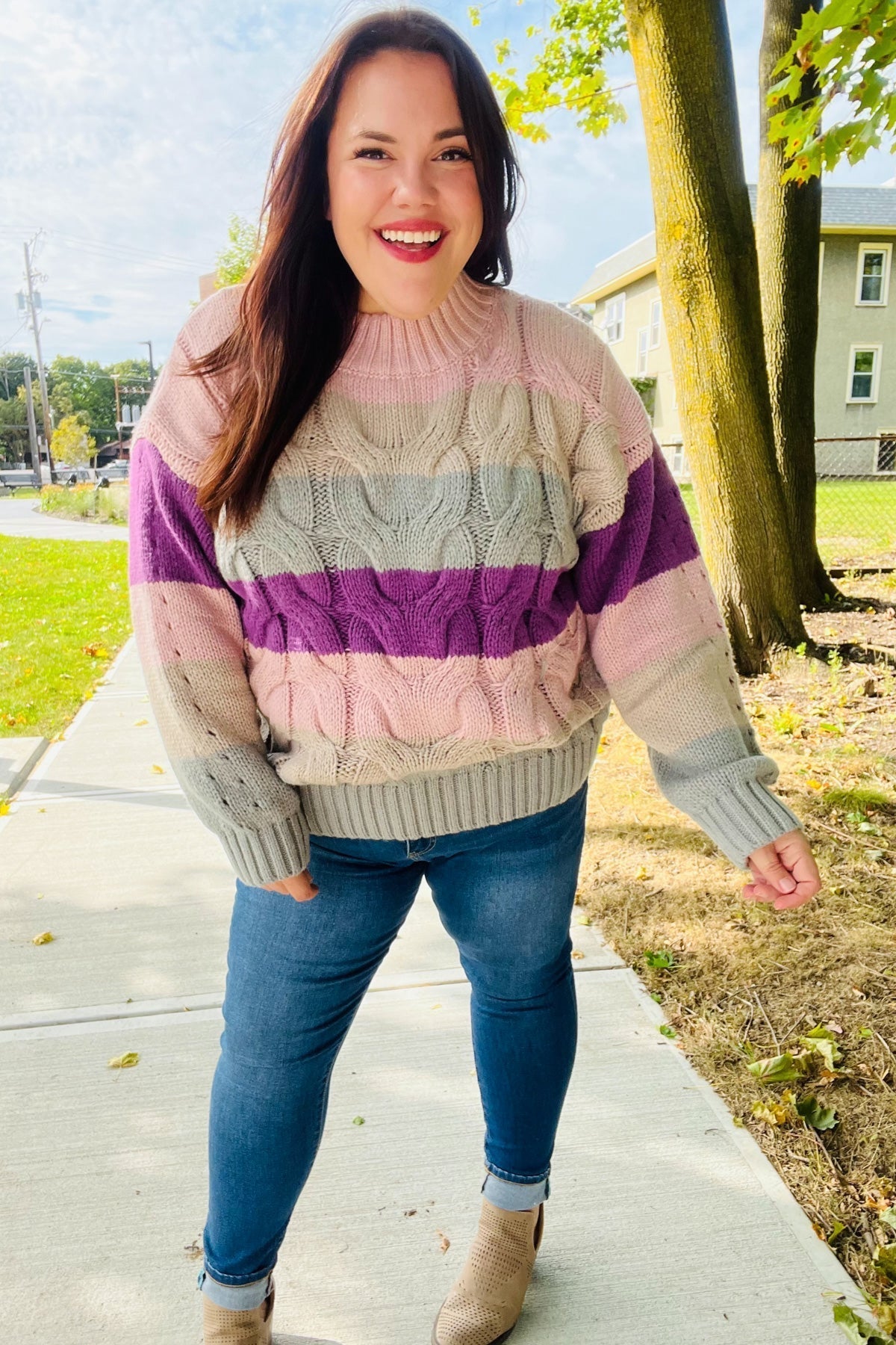 Gracefully Designed Sweater