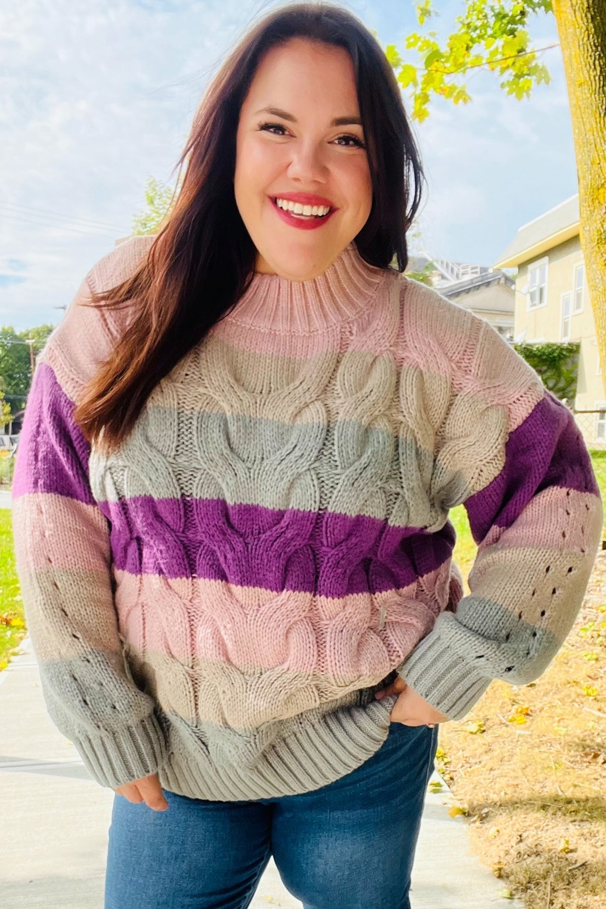 Gracefully Designed Sweater
