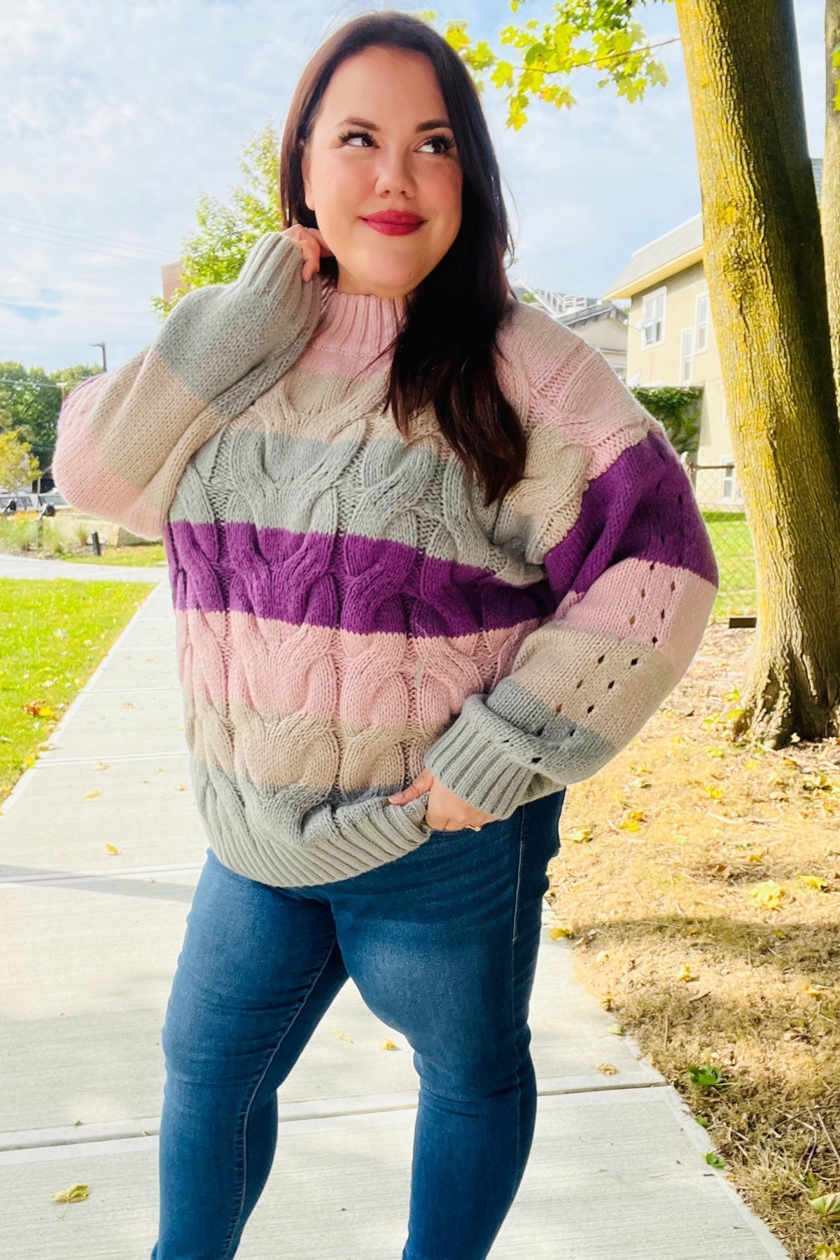 Gracefully Designed Sweater