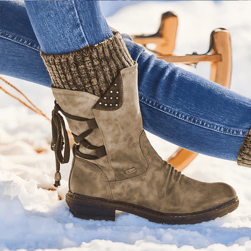 Vintage Inspired Orthopedic Boots