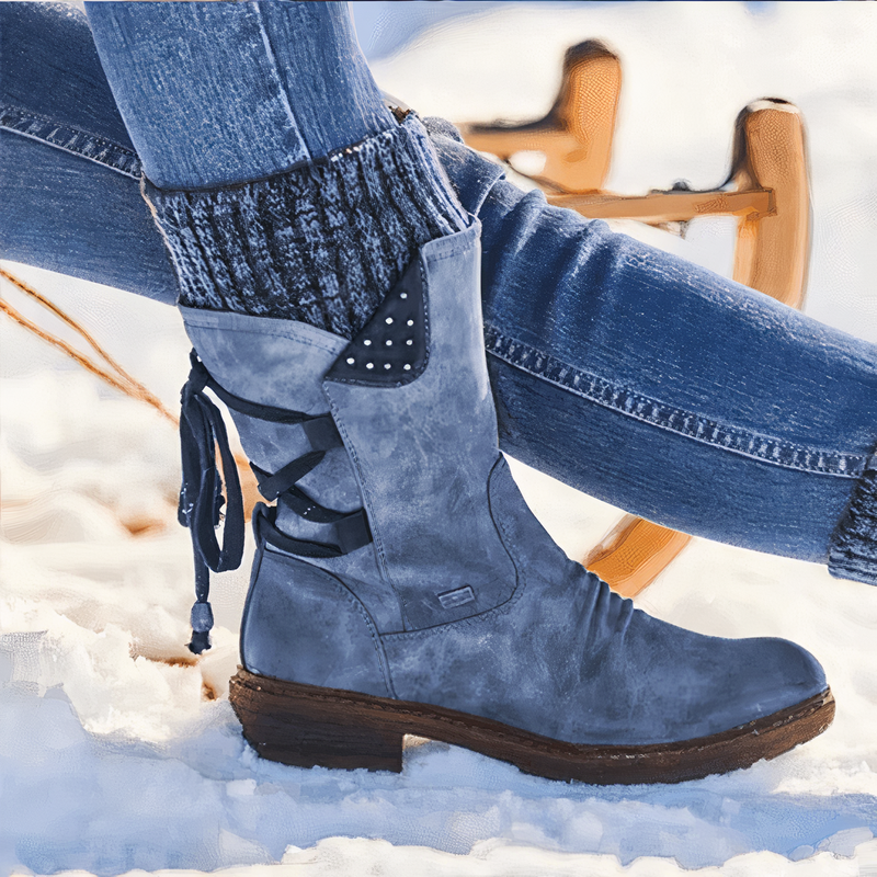 Vintage Inspired Orthopedic Boots