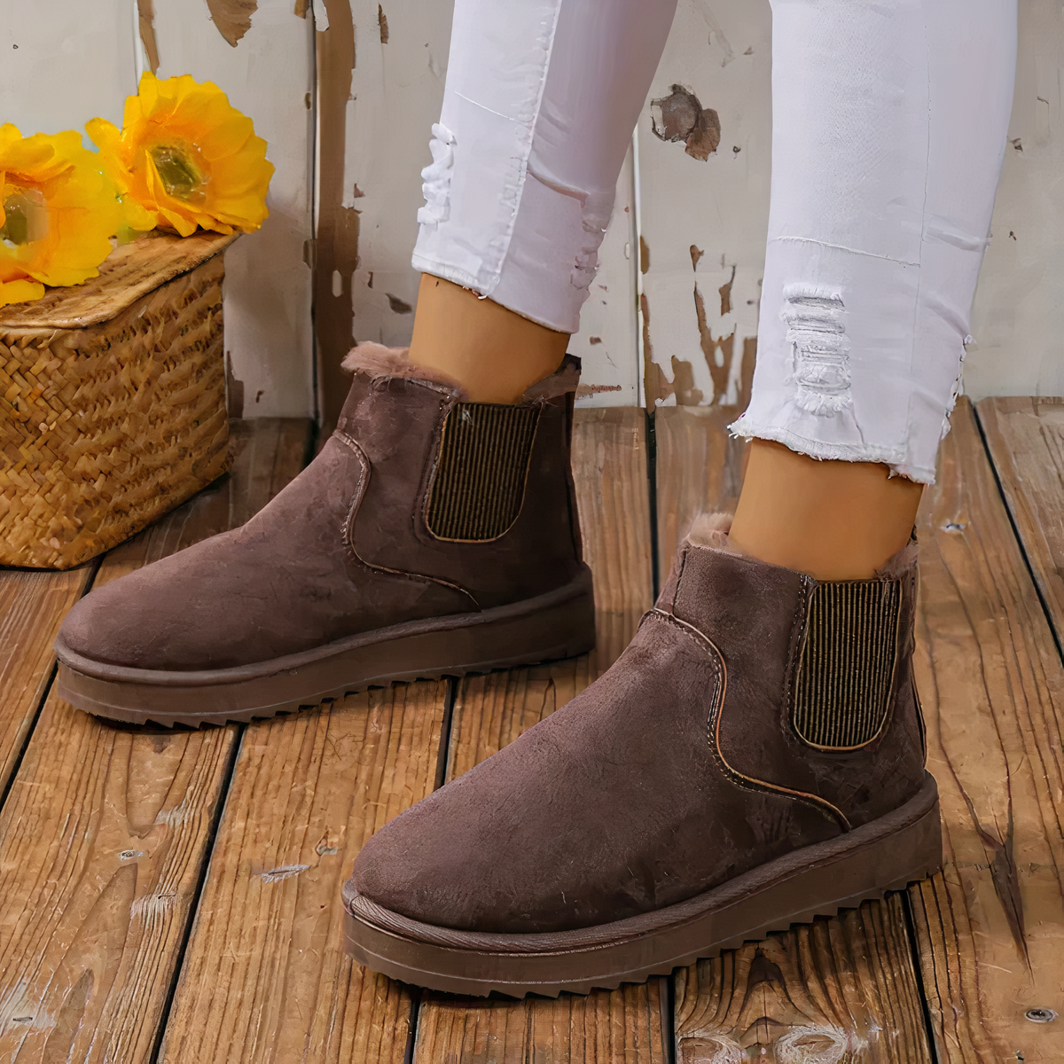 Brown