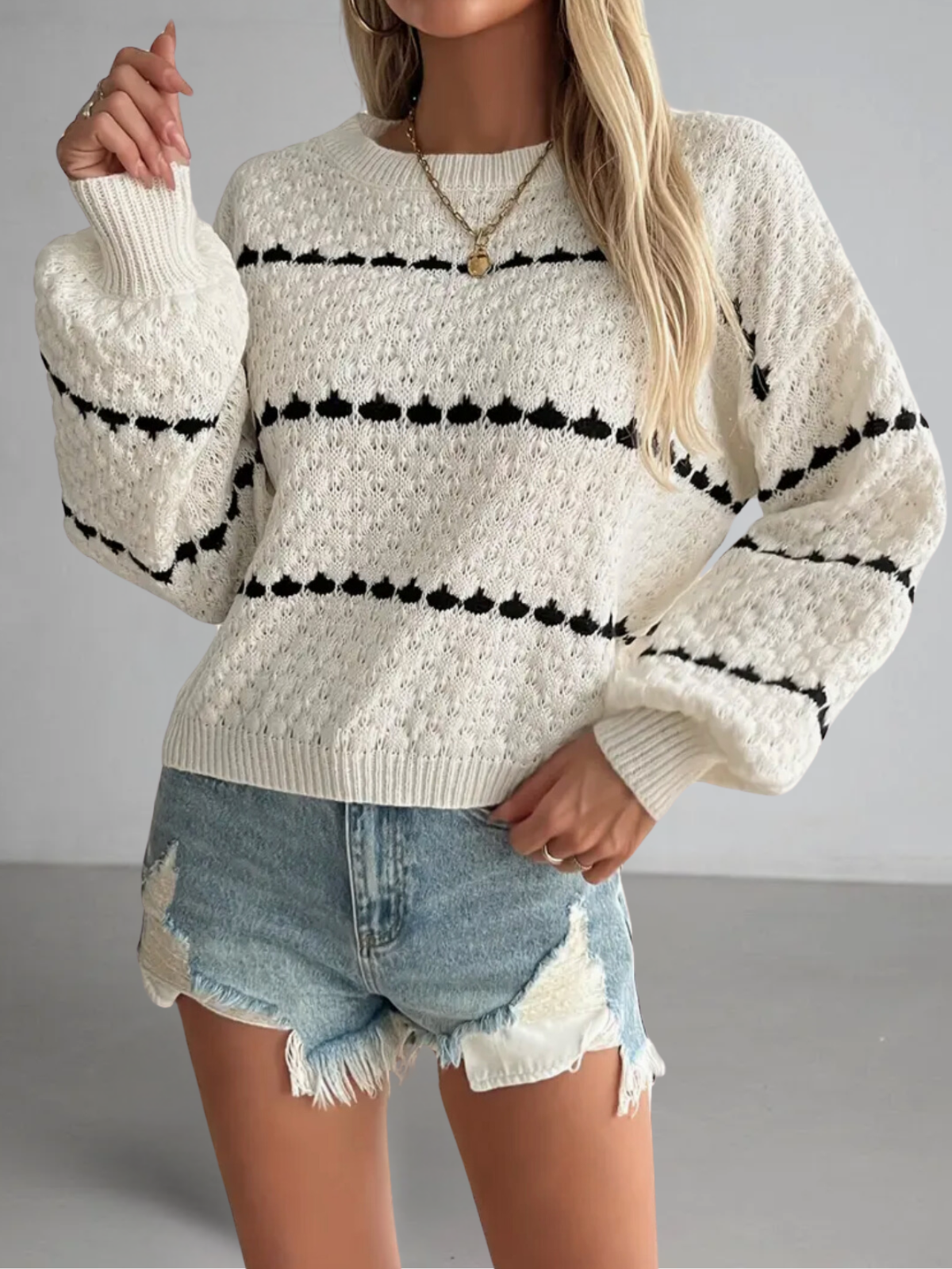 Classic Designed Sweater