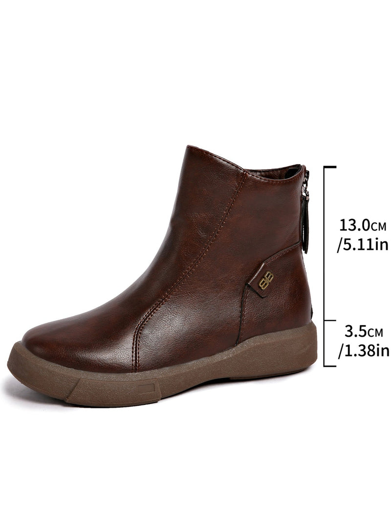 Classic Orthopedic Boots with Timeless Style
