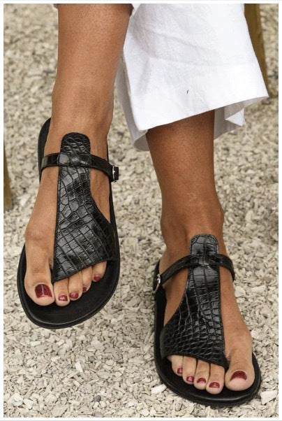 Classic Orthopedic Sandals with Timeless Style