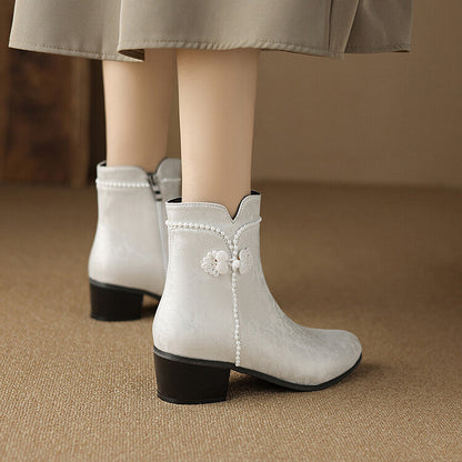 Chic Orthopedic Boots with Unique Design