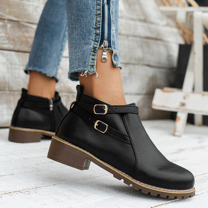 Classic Orthopedic Boots with Timeless Style