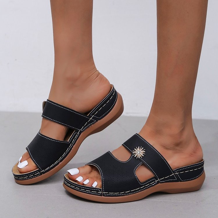 Classic Orthopedic Sandals with Timeless Style