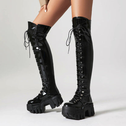 Chic Orthopedic Boots with Unique Design