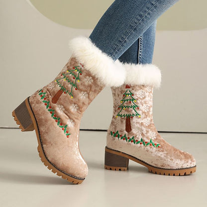 Chic Orthopedic Boots with Unique Design