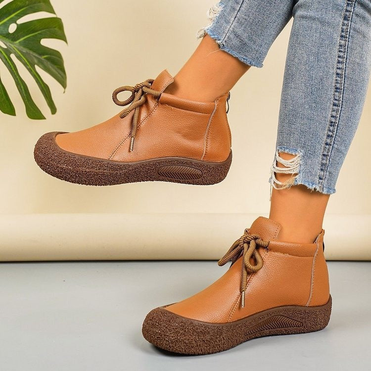 Classic Orthopedic Boots with Timeless Style