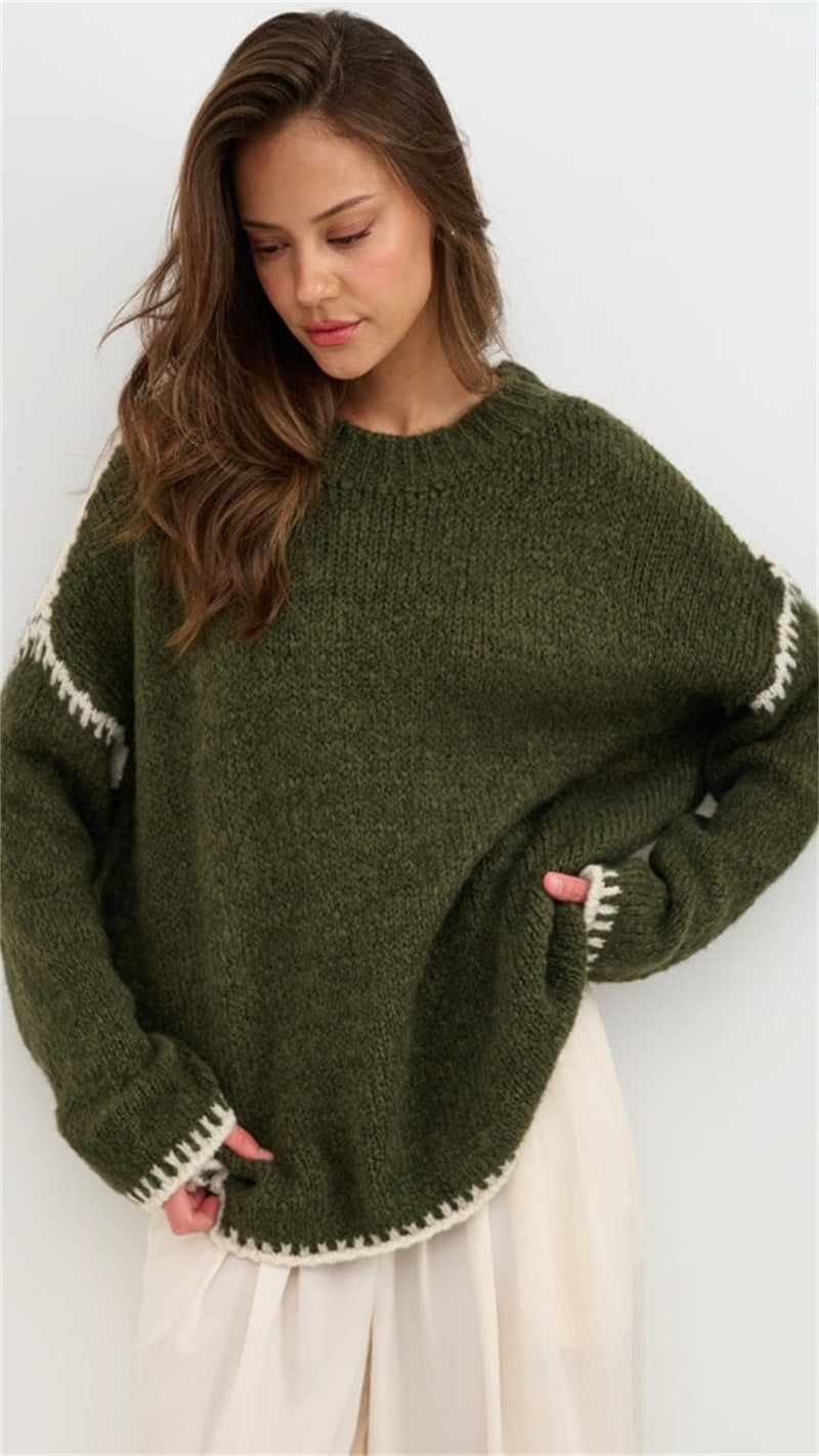 Gracefully Designed Pullover