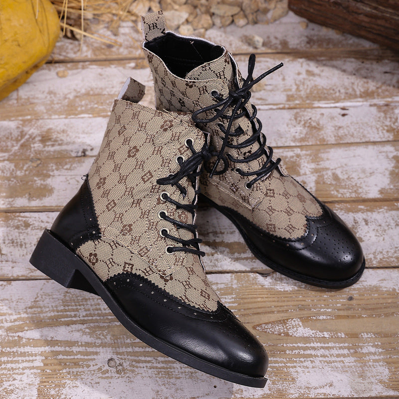 Vintage Inspired Orthopedic Boots