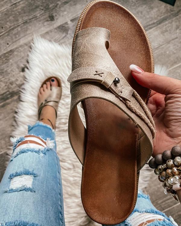 Classic Orthopedic Sandals with Timeless Style