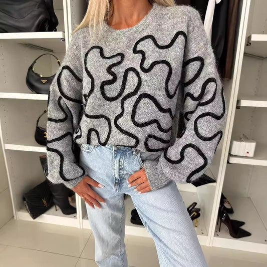 Gracefully Designed Pullover