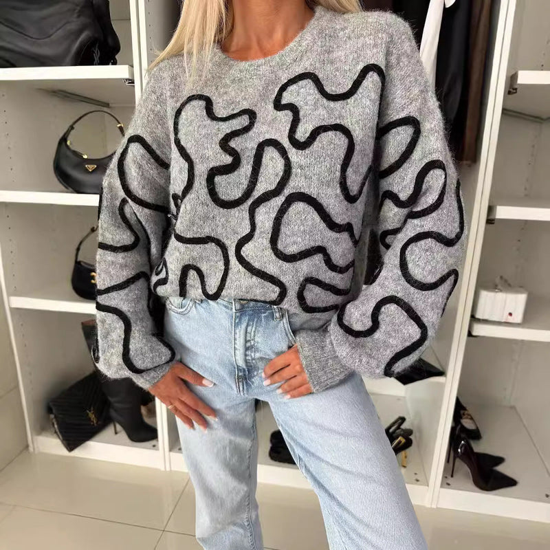 Gracefully Designed Pullover