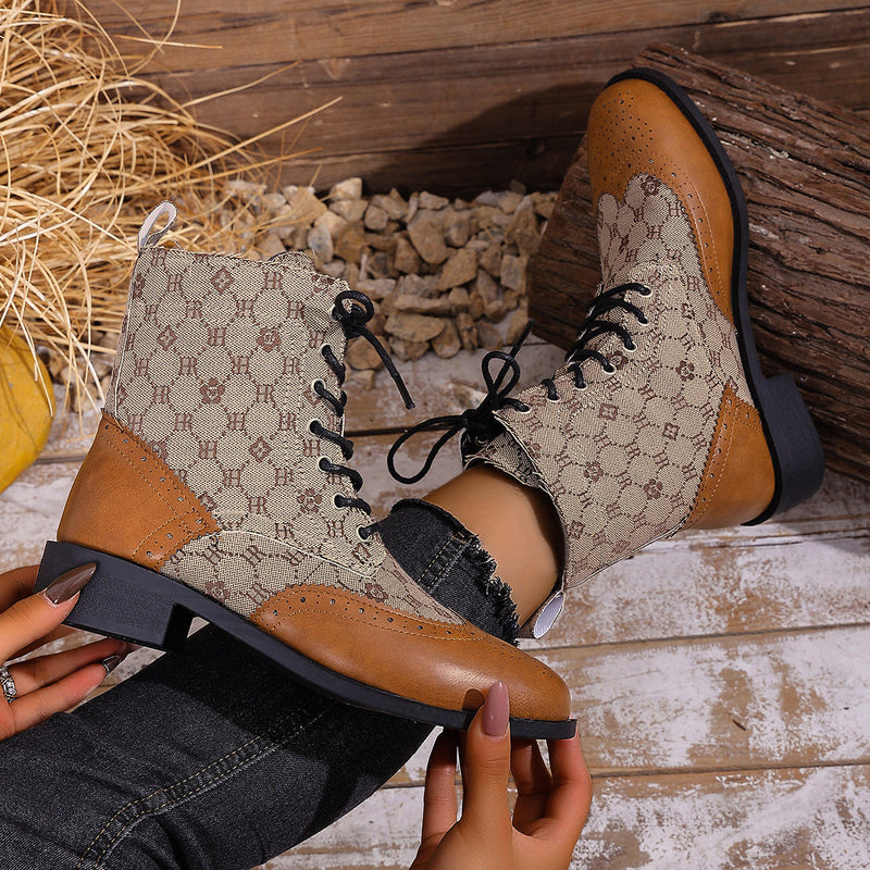 Vintage Inspired Orthopedic Boots