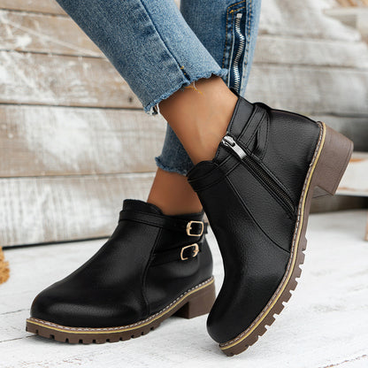 Classic Orthopedic Boots with Timeless Style