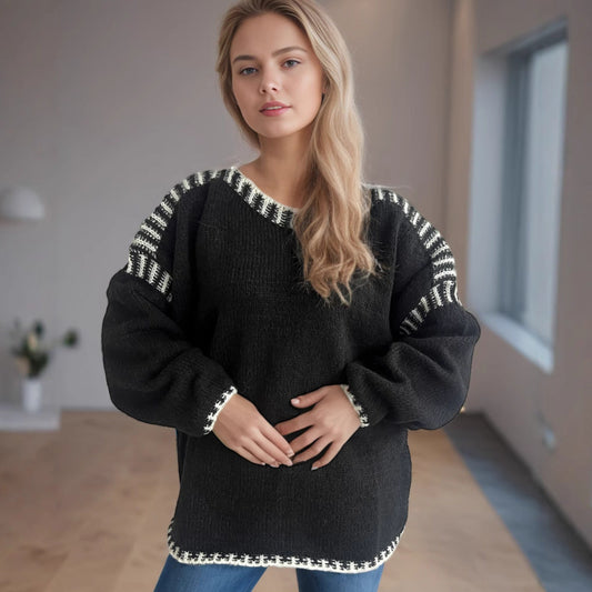 Timeless Vintage Style Pullover