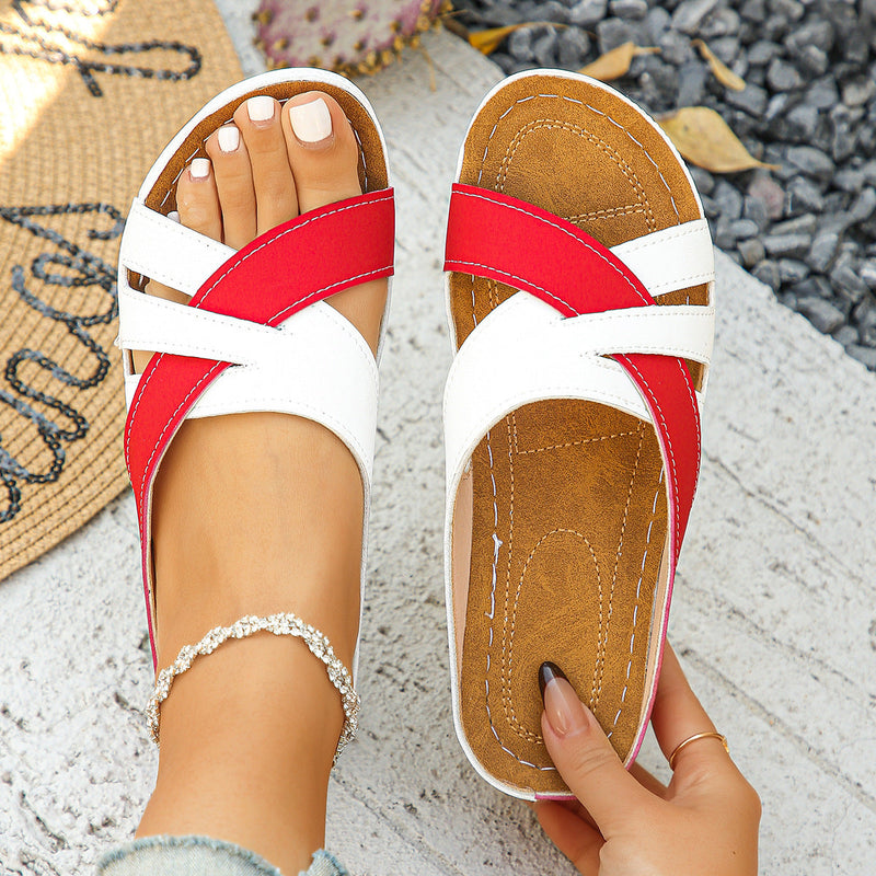 Vintage Inspired Orthopedic Sandals