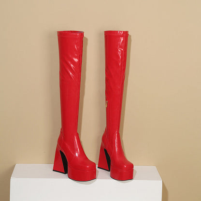 Chic Orthopedic Boots with Unique Design