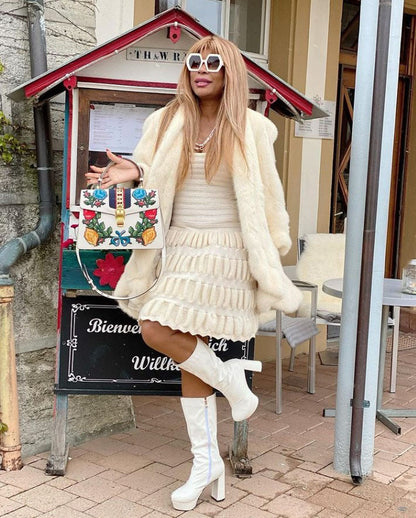 Vintage Inspired Orthopedic Boots