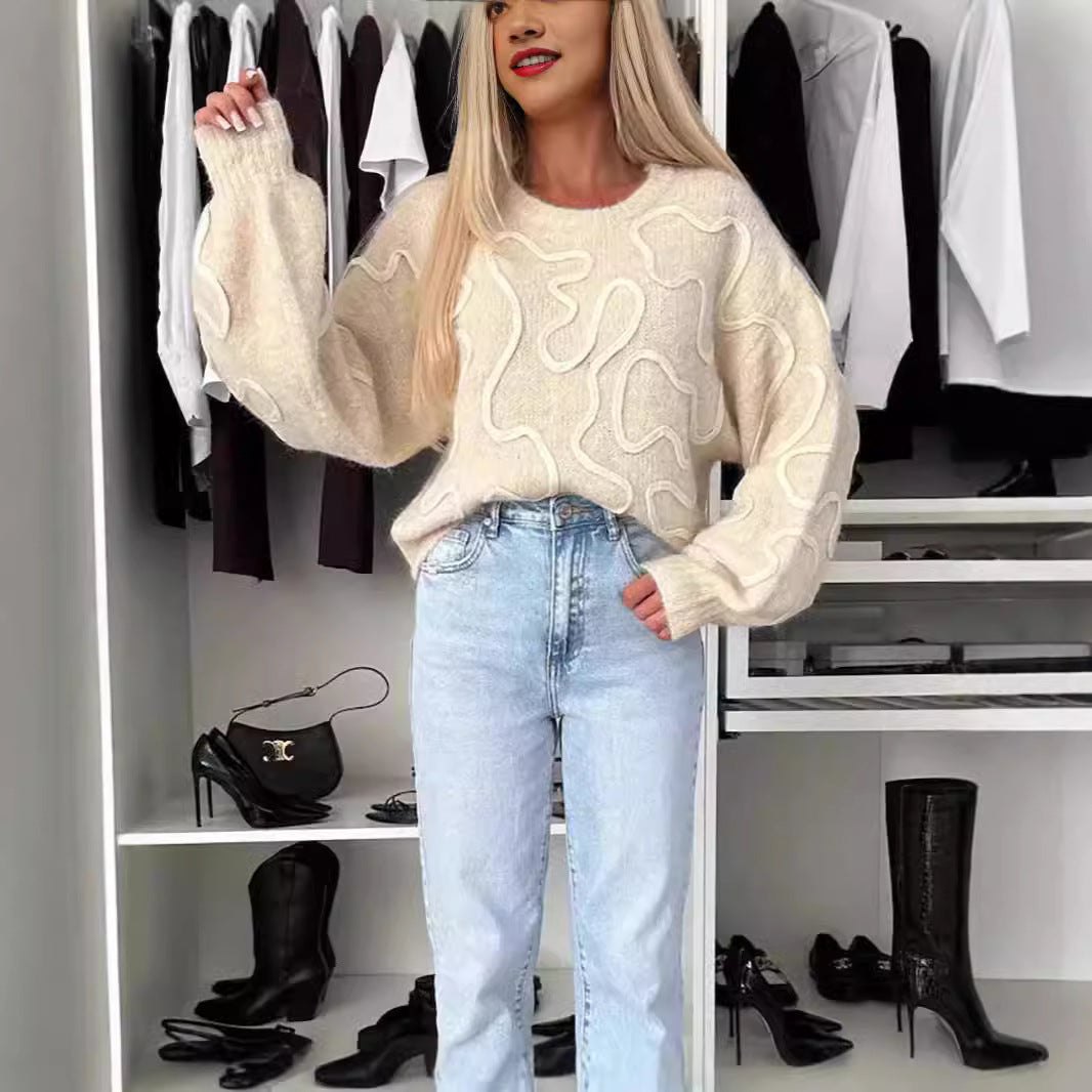Gracefully Designed Pullover