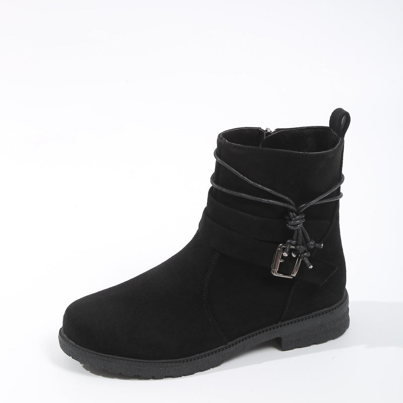 Chic Orthopedic Boots with Unique Design