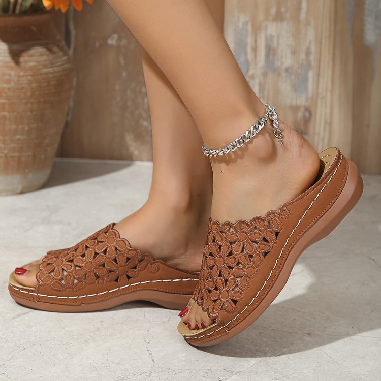 Classic Orthopedic Sandals with Timeless Style