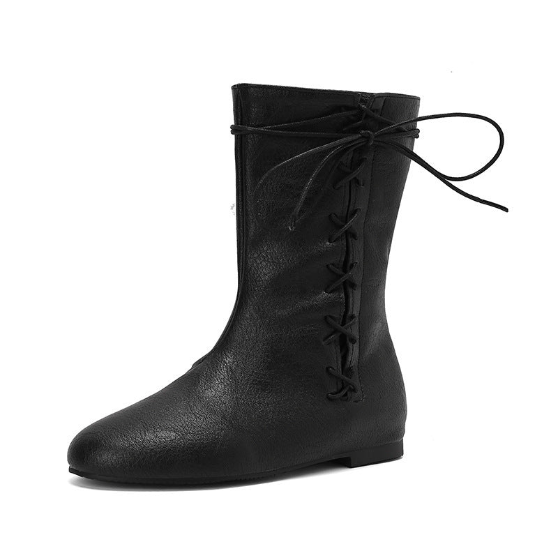 Chic Orthopedic Boots with Unique Design
