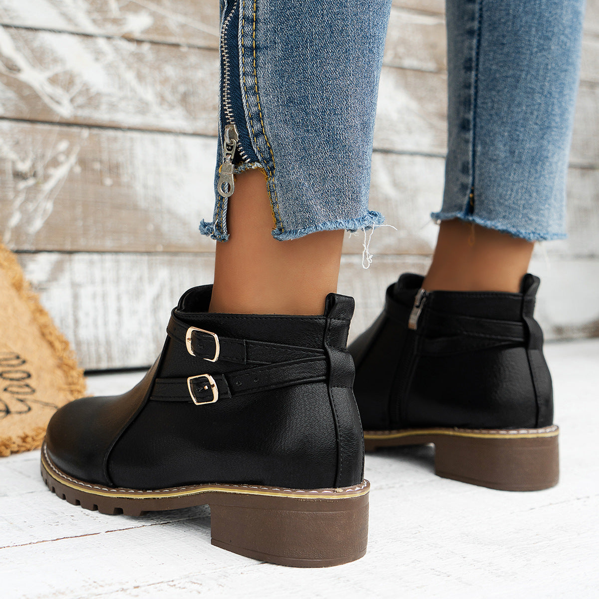 Classic Orthopedic Boots with Timeless Style