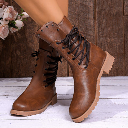Vintage Inspired Orthopedic Boots