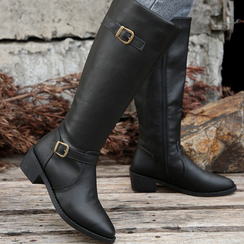 Chic Orthopedic Boots with Unique Design