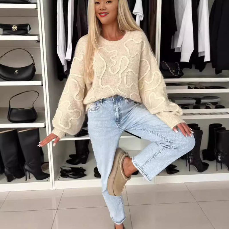 Gracefully Designed Pullover