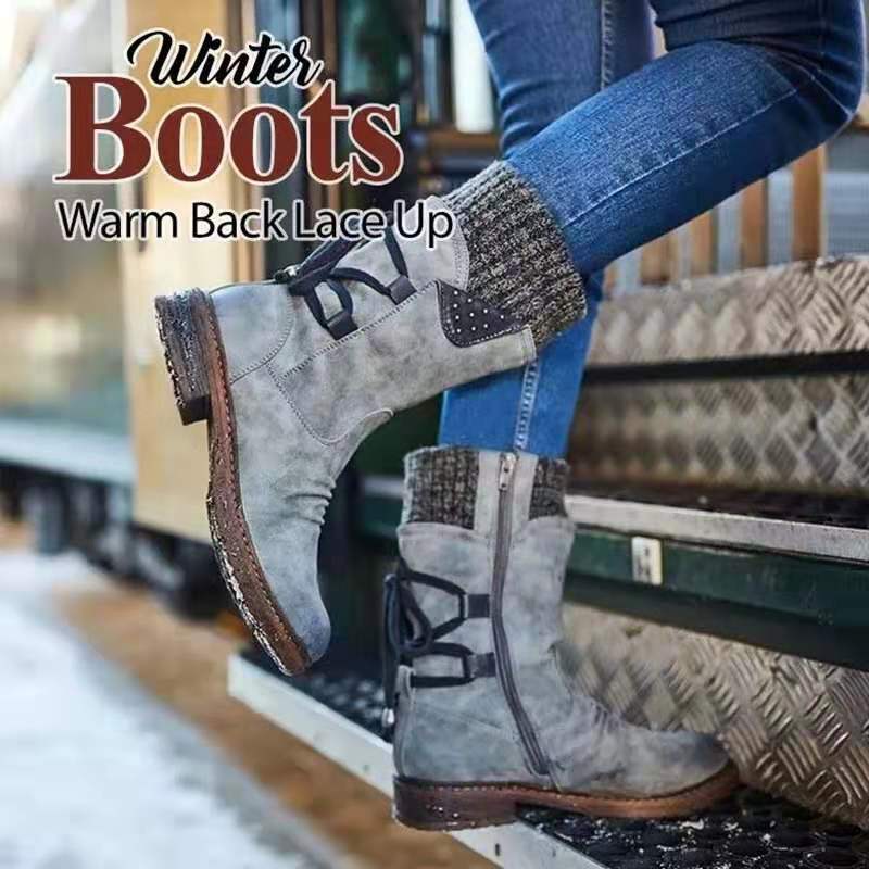 Classic Orthopedic Boots with Timeless Style