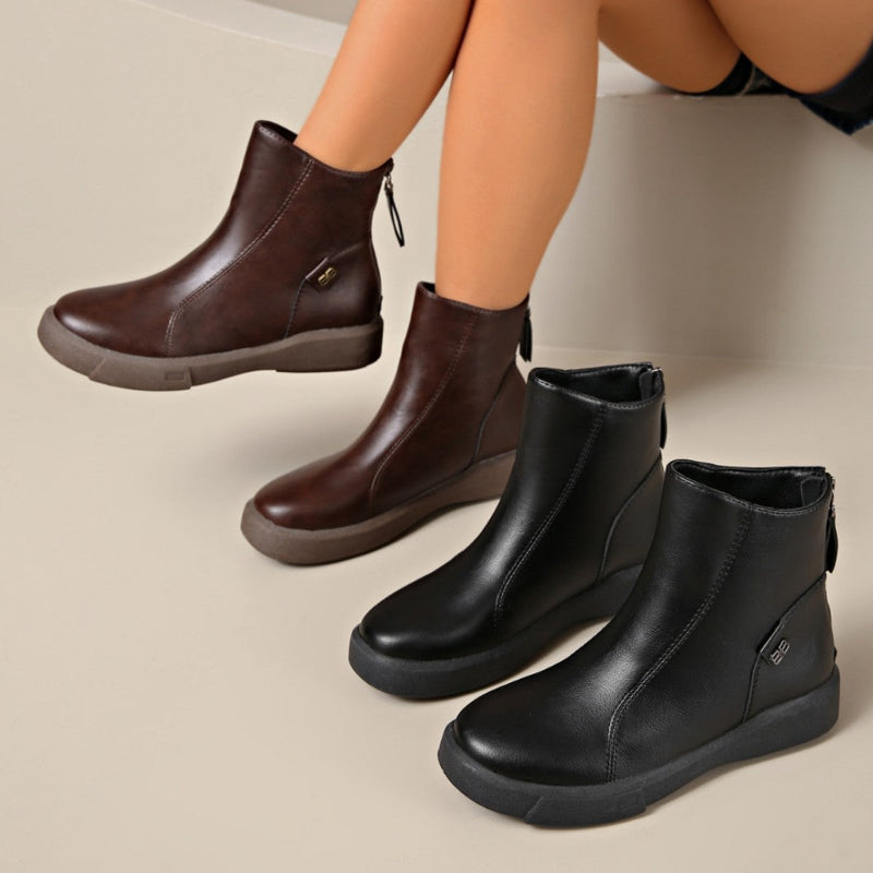 Classic Orthopedic Boots with Timeless Style