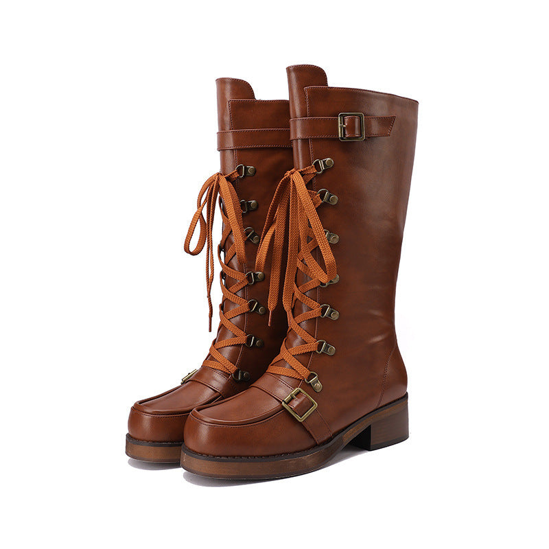 Vintage Inspired Orthopedic Boots