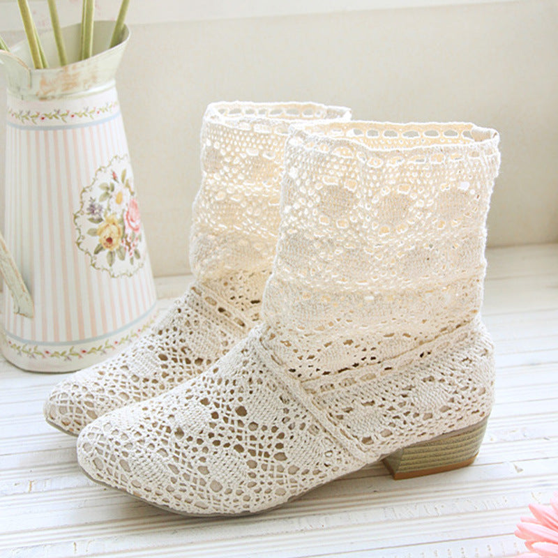 Vintage Inspired Orthopedic Boots