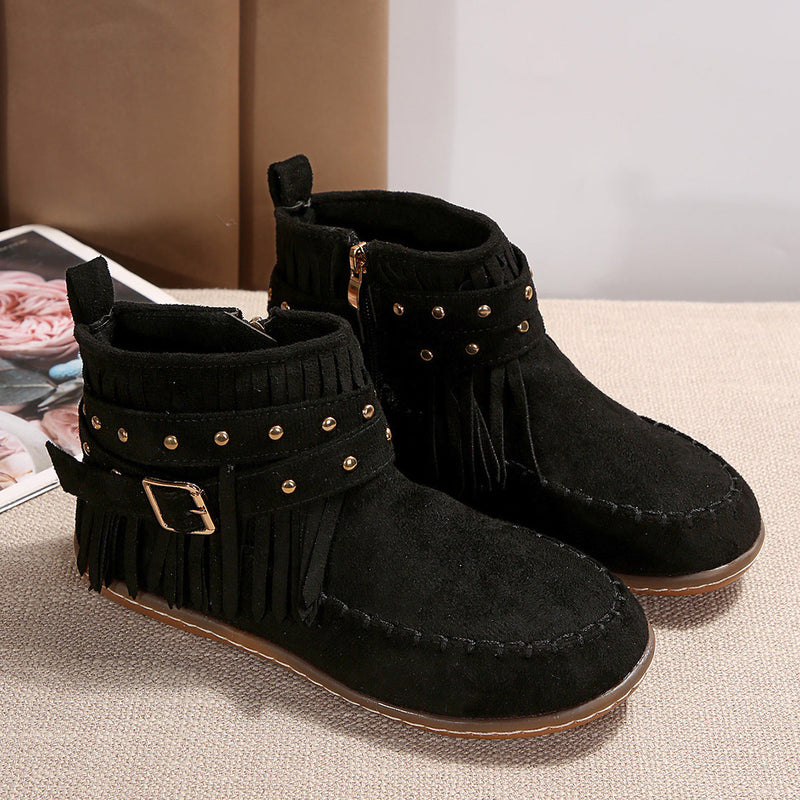Chic Orthopedic Boots with Unique Design