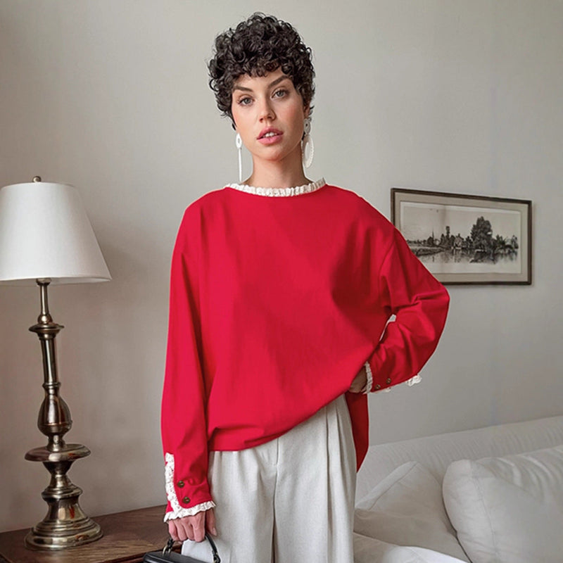 Gracefully Designed Pullover