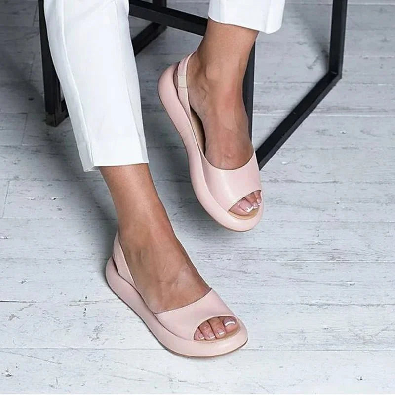 Chic Orthopedic Flats with Unique Design