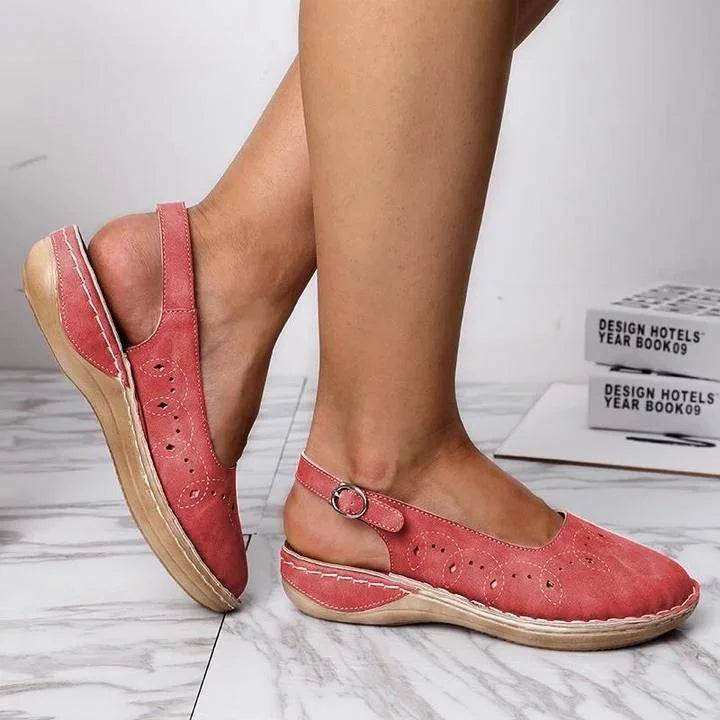 Graceful Orthopedic Flats for Modern Look