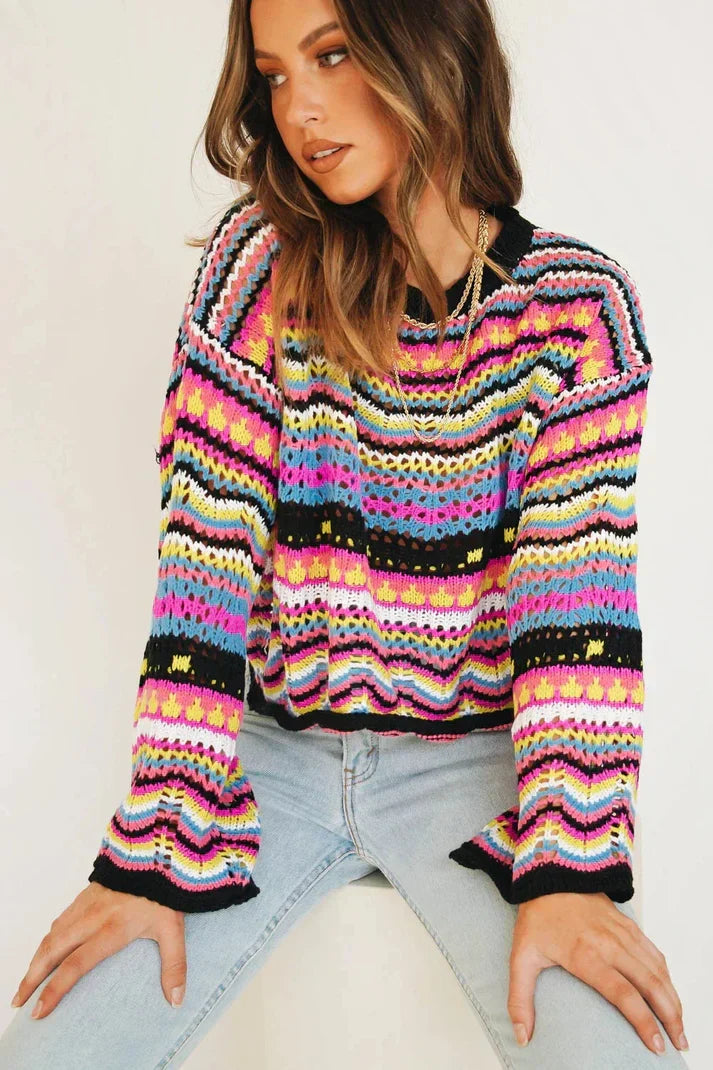 Gracefully Designed Sweater